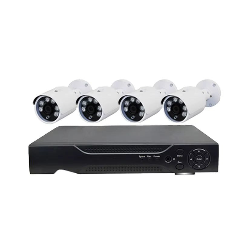 Kit Caméra de Surveillance CCTV HD – Système Complet avec 4 Caméras et Enregistreur DVR