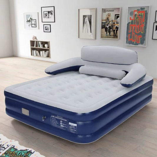 Matelas pneumatique gonflable tout usage multicolore durable