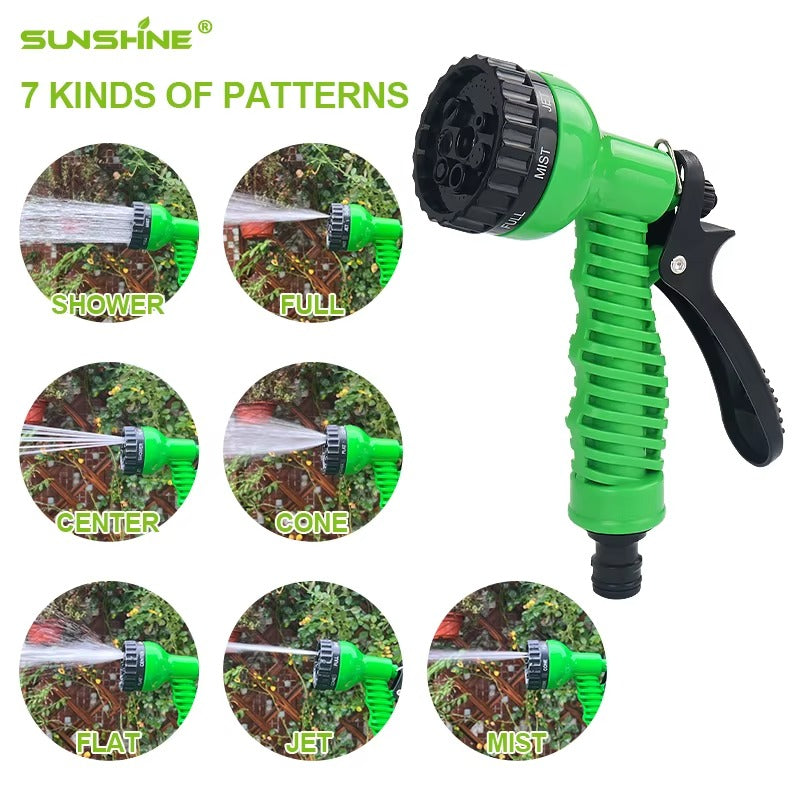 Tuyau d’arrosage extensible en caoutchouc