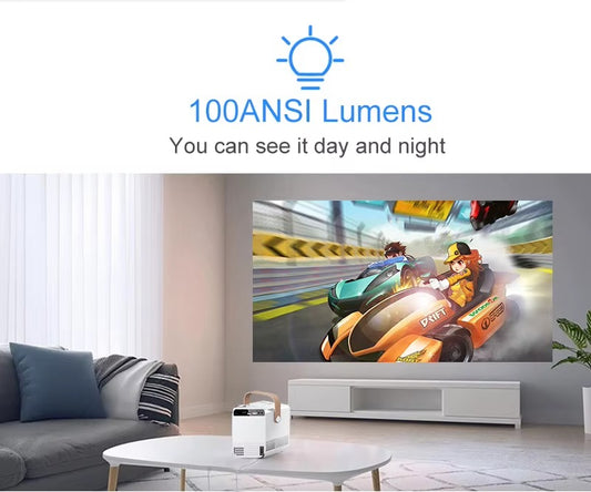 Mini Projecteur LED Portable – Cinéma Maison Compact